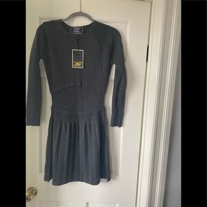 Le mont Saint Michel Grey Dress